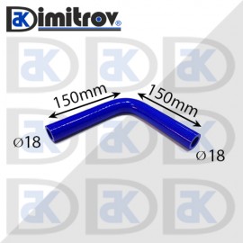 Маркуч коляно Ø 18 - 150 х 150 мм